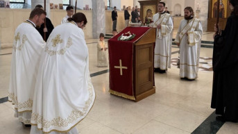 U hramu Svetog Đorđa u Prizrenu proslavljen Krstovdan