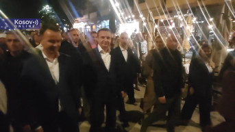 Aljbin Kurti u Severnoj Mitrovici