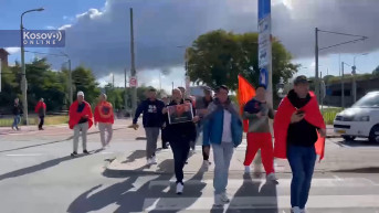 Protest OVK u Hagu