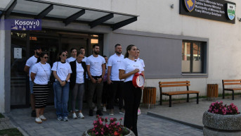 Postavljanje sata Severna Mitrovica SL