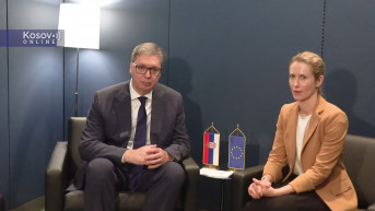 Aleksandar Vučić i Kaja Kalas
