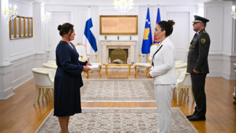 Vjosa Osmani i ambasadorka Finske