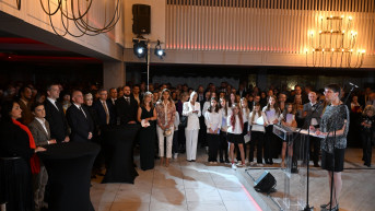 Anke Konrad, prijem Nemačka ambasada