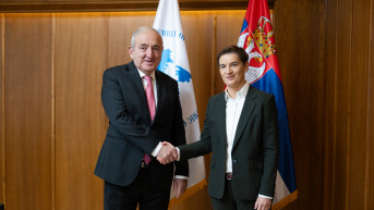 Ana Brnabić sa Asafom Hadžijevim