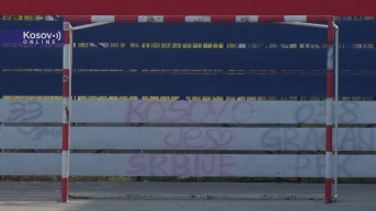 Grafit Kosovo je srce Srbije, prekrečen