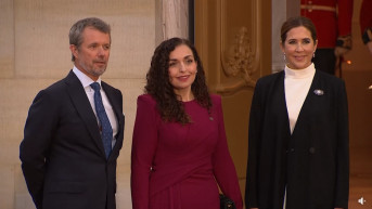 Vjosa Osmani sa danskim kraljevskim parom