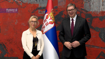 Aleksandar Vučić i ambasadorka Francuske Florans Ferari