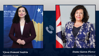 Vjosa Osmani i Karen Pirs