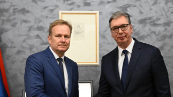 Peter Sorensen i Aleksandar Vučić