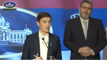 Ana Brnabić i Nemanja Starović