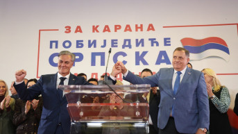Milorad Dodik i Siniša Karan