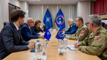 Ozkan Ulutaš sa šefom misije MKCK na Kosovu Agimom Gašijem