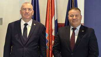 Gazmend Hodža i Nikola Milin