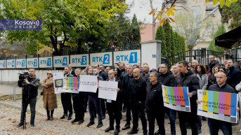 Radnici RTK, protest
