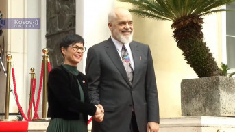 Edi Rama i Marta Kos