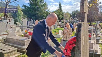 Delegacija Ambasade Srbije u Albaniji obeležila Dan primirja polaganjem venca