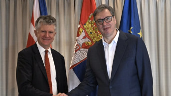 Aleksandar Vučić i Džonatan Pauel