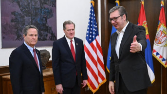 Aleksandar Vučić i američki kongresmeni Majkl Tarner i Donald Norkros
