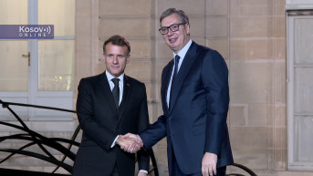 Aleksandar Vučić i Emanuel Makron