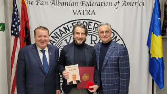 Perparim Rama odlikovan „Zlatnom zahvalnicom” organizacije Vatra u SAD