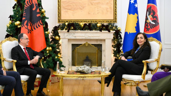 Vjosa Osmani i Bajram Begaj