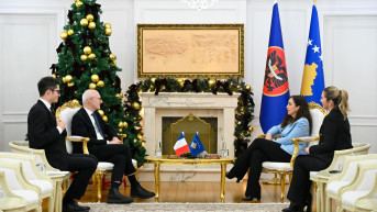 Vjosa Osmani i Olivije Gero