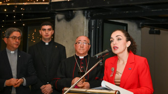 Osmani na prijemu povodom katoličkog Božića