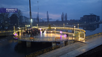 Pešaščki most u Mitrovici