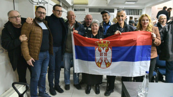 Petar Petković sa raseljanima u Kragujevcu