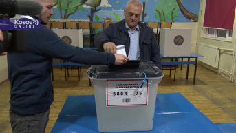 prvi glasač Jovanović u Severnoj Mitrovici