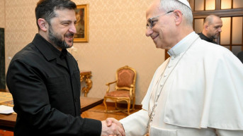 vatican news pope with zelensky