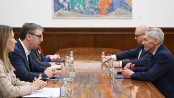 Aleksandar Vučić i Aleksandar Bocan-Harčenko