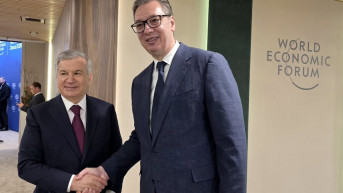 Aleksandar Vučić sa Šavkatom Mirzijojevim 