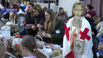 Svetosavska ulica u Zvečanu