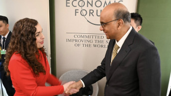 Vjosa Osmani sa predsednikom Singapura