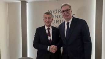 vučić babiš davos