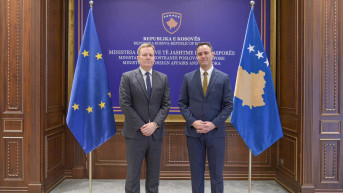 Gljauk Konjufca i Peter Sorensen