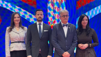 Predsednik Crne Gore Jakov Milatović i ambasador Srbije u Crnoj Gori Nebojša Rodić