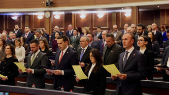 Hamza tokom konstituisanja parlamenta