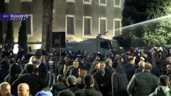 protest opozicije u Tirani