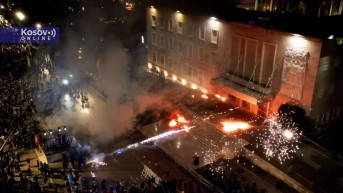 tirana protest 10 01 2026