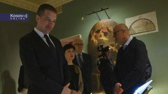 Đurić na izložbi u Trstu
