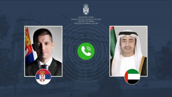 Marko Đurić i Abdulah bin Zajed
