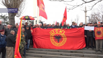 Protest veterana OVK