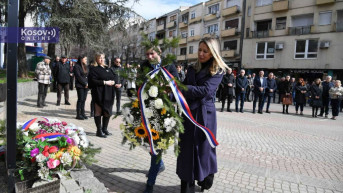Polaganje venaca u Severnoj Mitrovici