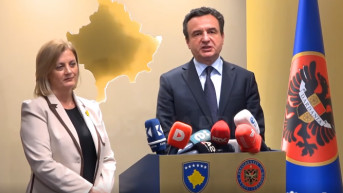 Aljbin Kurti i Feride Rušiti