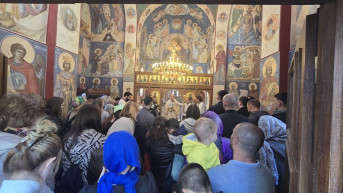 liturgija u Zvečanu mitropolit Teodosije, TV Most