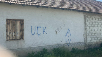 UČK grafiti na kući porodice Jovanović