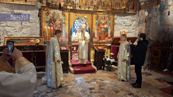 Patrijarh Porfirije služio liturgiju u Pećkoj patrijaršiji