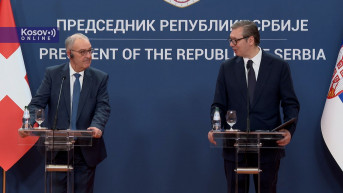Aleksandar Vučić i Gi Parmelin